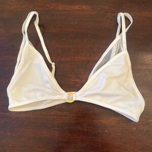 Anthropologie cream Bra Bralette